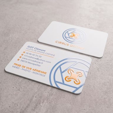 Cartes de visite pour Cirrus Drone